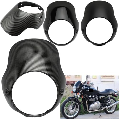Pare-brise universel carénage phare moto 8 pouces compatible Monster CB150 T100