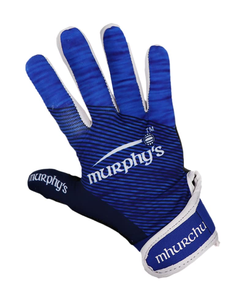 2022 Murphy's Gaelic Gloves - Junior - Extra Grip - Comfortable - Durable Sizes (3 / Under 6, Navy/Blue)