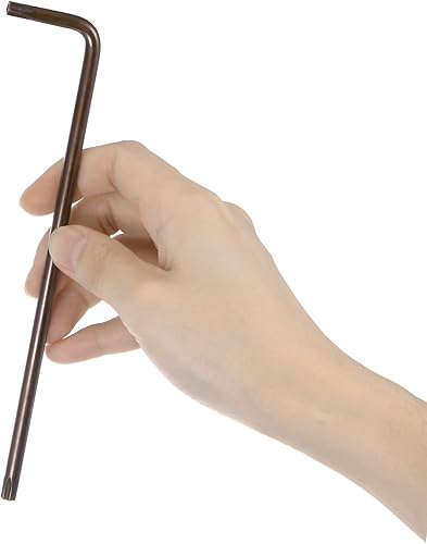 Miniatura 5 de uxcell T30 Anti manipulación Torx Star Key Bit Llave, forma de L 6.5 pulgadas brazo largo, acero S2 2 PC