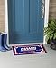 Team Sports America Evergreen NFL New York Giants Embossed Door Mat - 30
