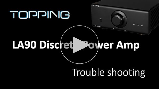 TOPPING LA90 Discrete　(LA90D) Amazon.com: Topping LA90 Discrete NFCA Power Amplifier