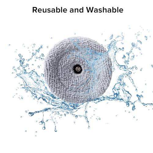 Image of roborock 2 Pack Edge Mop Cloths for S8 MaxV Ultra, S8 Max Ultra, S8 Max(V) Ultra with R&D, Robot Vacuum Cleaner, Edge Mop Replacement Accessories