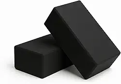 PivaStore Kit 2 Blocos Yoga e Pilates EVA Premium – Antiderrapante, Leve e Resistente para Alongamento, Equilíbrio e Reabilitação, 23x15x7 cm – Acessório Fitness, Estúdio, Casa ou Viagem