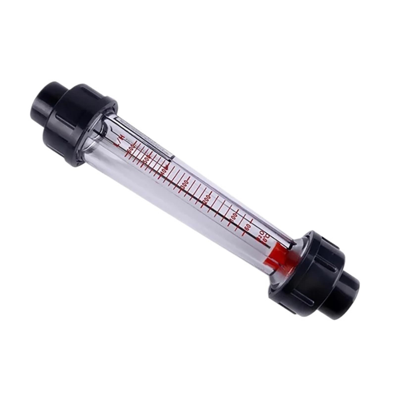 Medidor de flujo de flotador de plástico, medidor de flujo de agua líquida, rotámetro, rotermetro, medidor de flujo de tubería, 1 Uds.(DN32(0.6-6 KG))