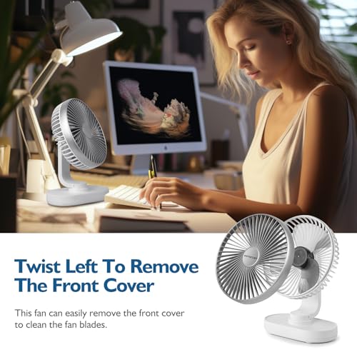 Conbola Small Oscillating Fan 4000Mah thumb #6