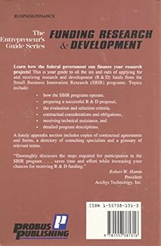 Paperback Funding Research and Development: How to Team Up With the Federal Government to Finance Your R & D (Entrepreneur's Guide Series) Book