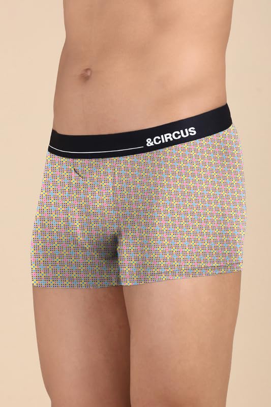 Image of &Circus Men's Puresoft Beechwood Modal Trunk | Mens Underwear Innerwear Men Gym Underwear for Men