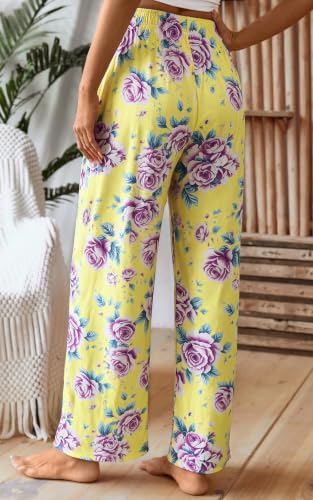 Image of X-Image Women Comfy Casual Pajama Pants with Pockets & Drawstring
