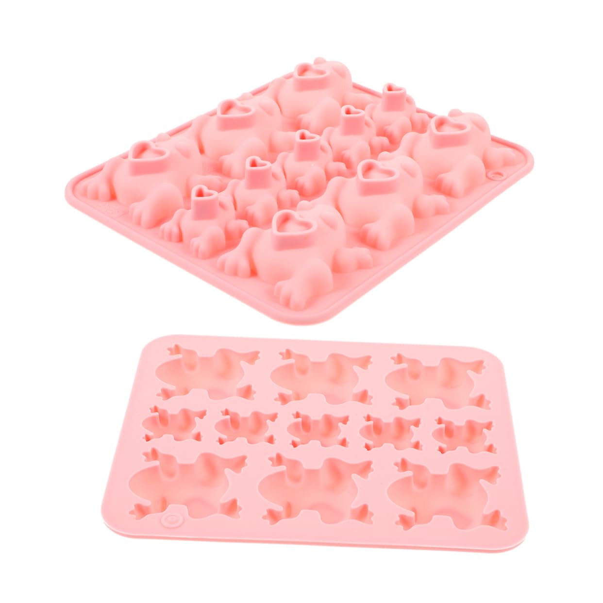 DOITOOL 4 Ensembles Moule Forme Pour Bonbons Gâteaux Pour Diy Cuisine Matériau Sûr Durable Coloris 2 Pièces * 4