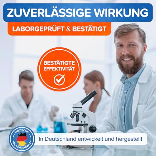 Milbenspray für Matratzen und Polster 500 ml - speziell für Hausstaub-Allergiker - Milben-Spray mit Sofort- & Langzeitschutz als Abwehr-Mittel gegen Hausstaubmilben - effektiv & laborgeprüft