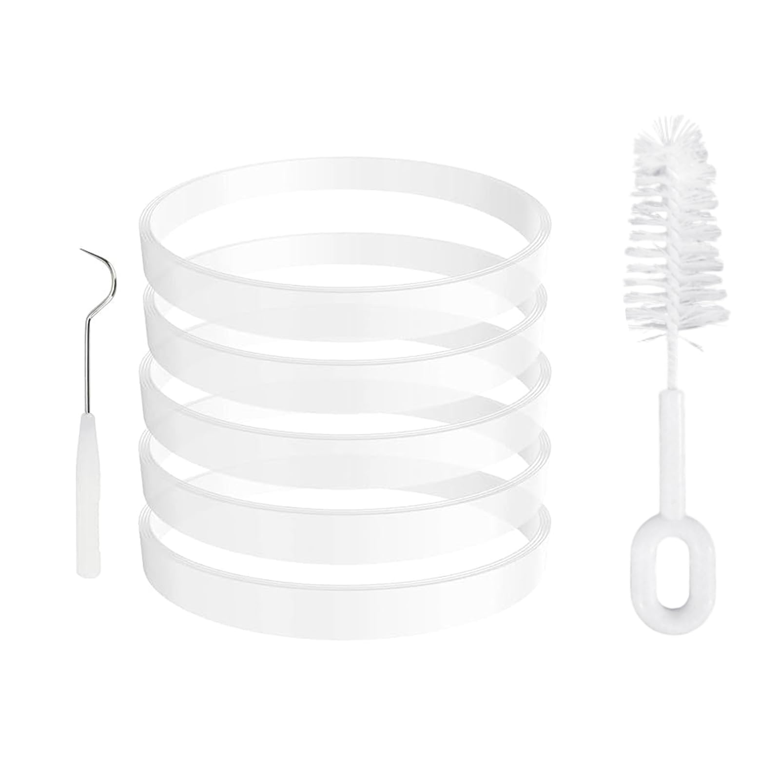 Kalttoy Silicone Gaskets Replacement Seal White Adapter for BL681A BL682 BL640 BL680 BL910 White Sealing Gasket with Hook Gasket Food Grade Silicone Juicer Seal Adapter