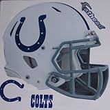 NFL Indianapolis Colts Fathead Helmet Decal, 12 x 10-inches