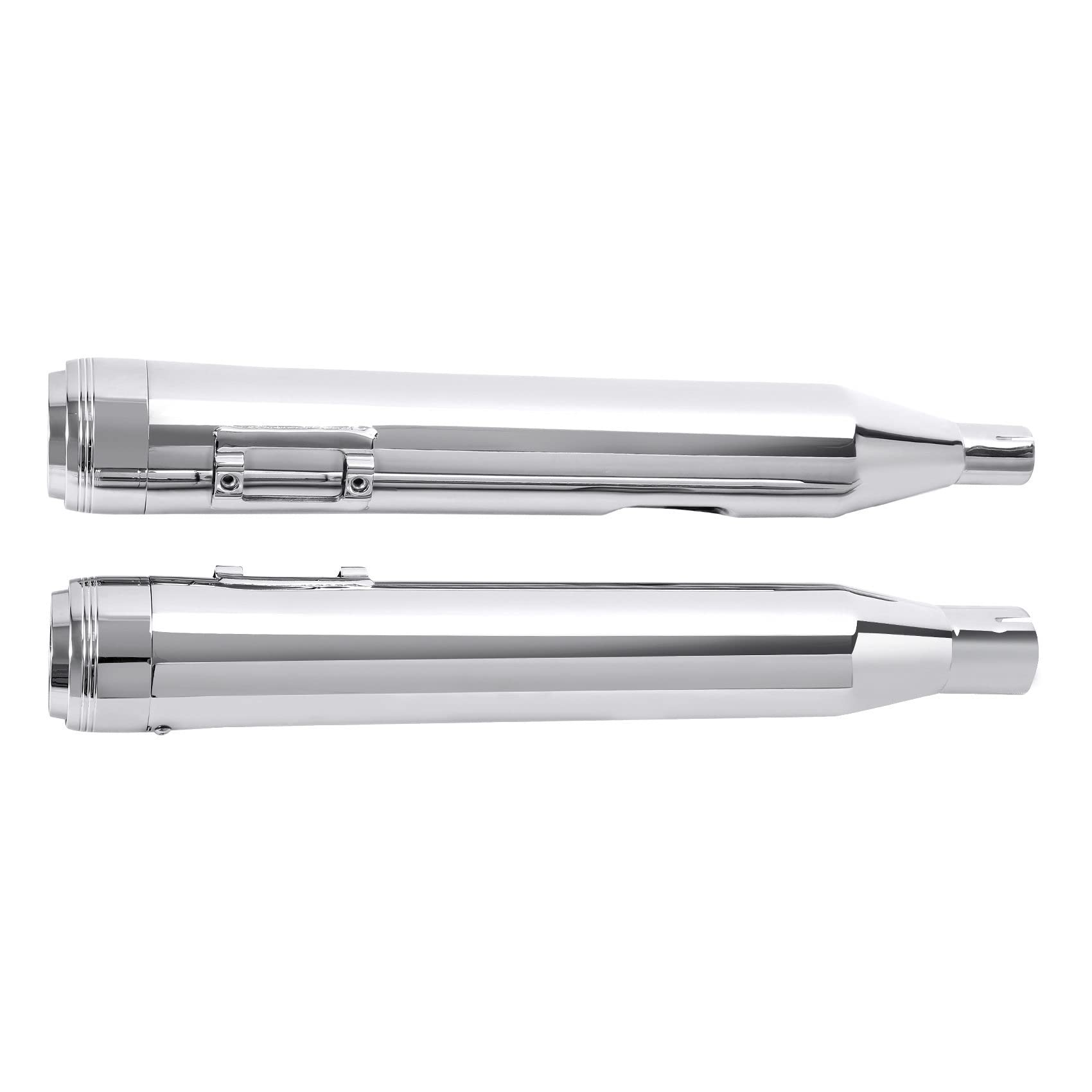 Motorrad Slip On Dual Auspuff Rohre Für Harley Touring Electra Glide Road King 2017 2018 2019 2020 2021 2022