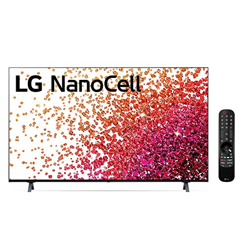 2021 Smart TV LG 55' 4K NanoCell 55NANO75 3x HDMI 2.0 Inteligência Artificial ThinQAI Smart Magic Google Alexa