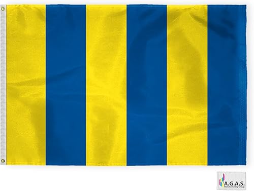 AGAS Mfg International Marine Navy Signal Code Flag, banderas de señal naval, banderas de barco, bandera náutica de código cosido de nailon de 4 x 6