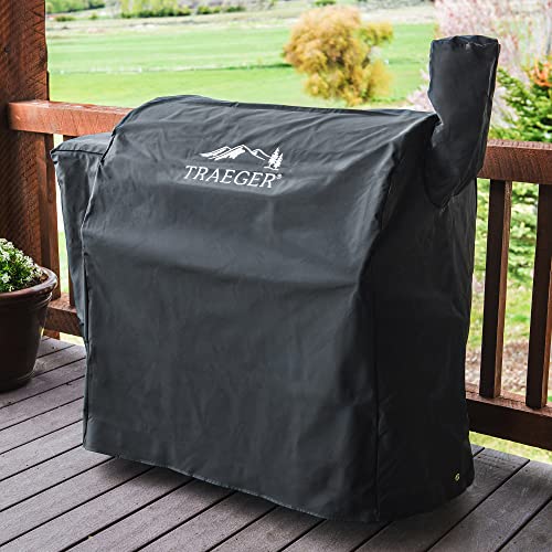 Traeger BAC380 34 Series Full Length Grill Cover, Black, 11.5 x 4.5 x 10.5 inches - Image 2
