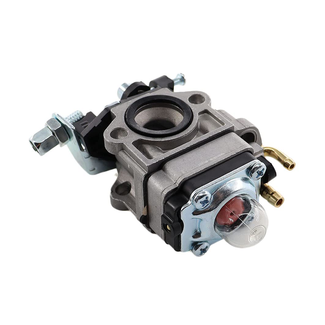 MCHNIC Carburateur de Rechange 11mm pour Tronçonneuse Débroussailleuse 22cc 26cc 33cc 34cc 36cc