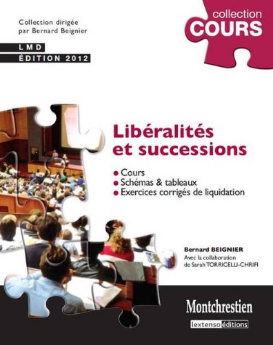 Télécharger Libéralités et successions Gratuit