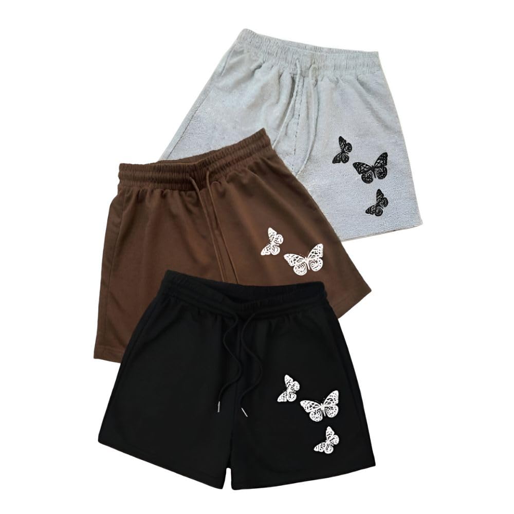 Relax Fit Shorts for Womens- Pack of 3