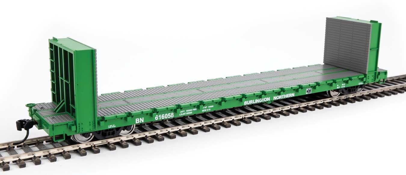 Spur H0 - wózek towarowy Bulkhead Flatcar Burlington Northern