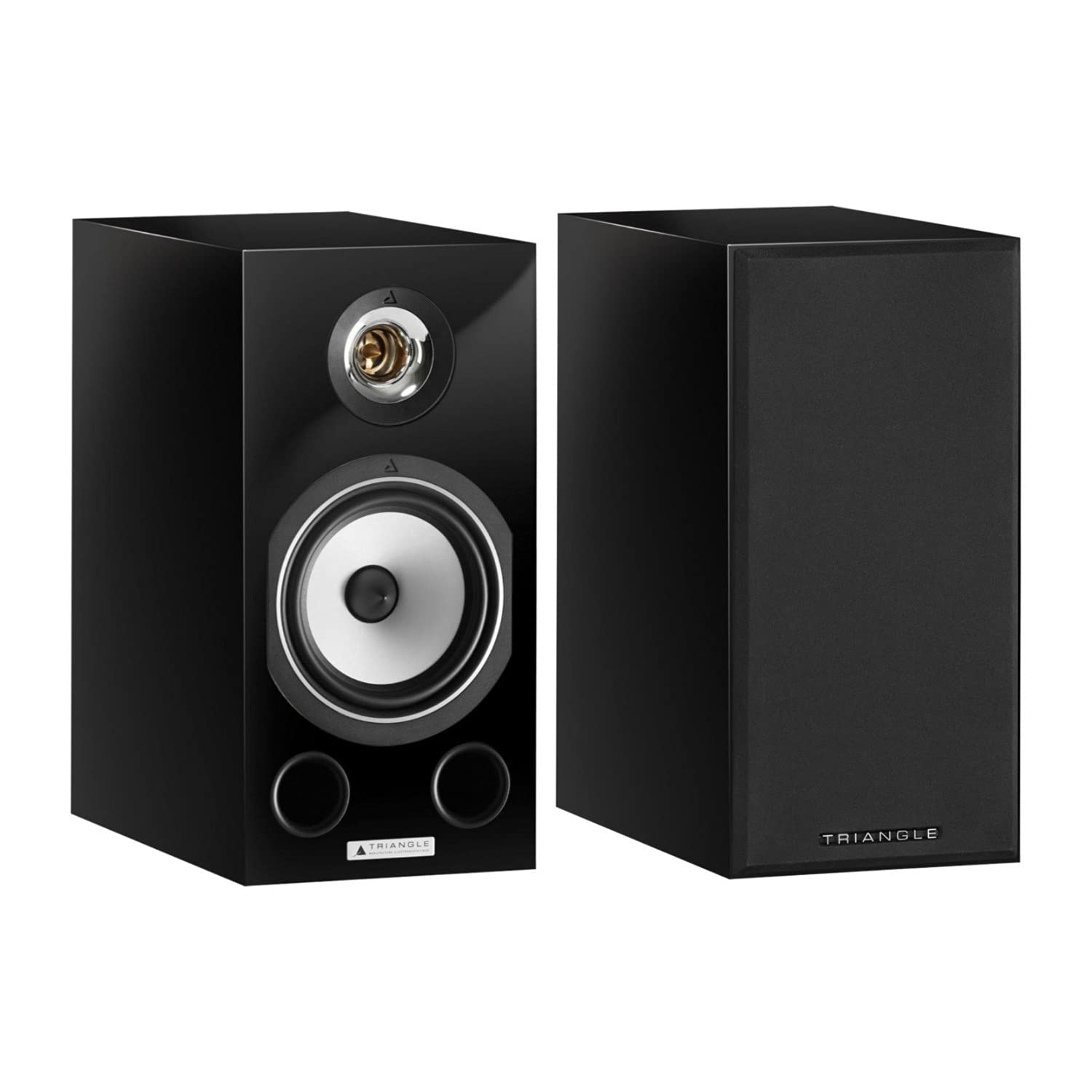 Triangle Esprit Comete Ez Hi-Fi Bookshelf Speakers (Black High Gloss, Pair)