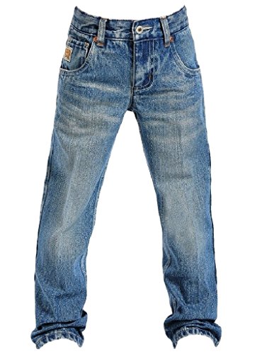 Cinch Western Denim Jeans Boys Little Tanner Med Stonewash MB16942001
