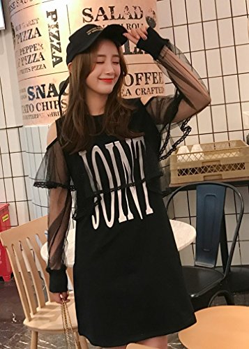 Robe bustier été pour femme jupe de banlieue noire tendance taille M