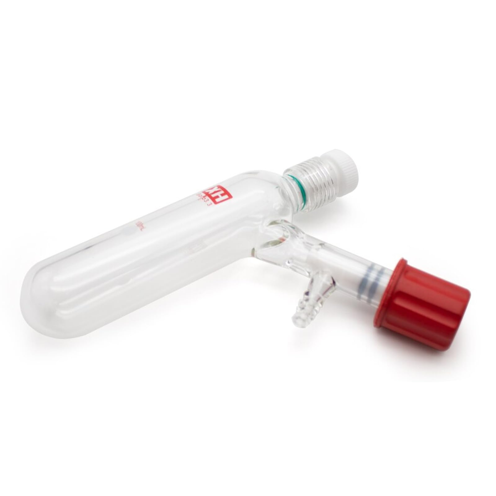 Toplionace 10-100mL di Alto Vuoto Valvola di Stoccaggio di Solvente Bottiglia Schlenk Bottiglia Tubo di Reazione di Pressione Bottiglia Resistenza Alla Corrosione Organica (10 mL, 8MM)