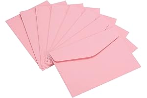 PATIKIL Pink Mini Envelopes: 60-Pack Storage Aid for Small Bits and Pieces