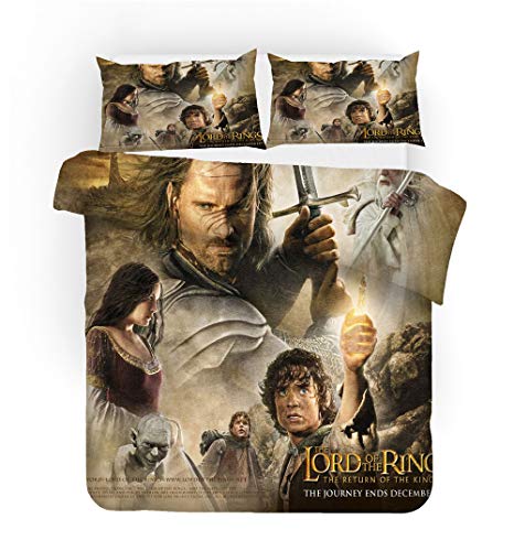 CCBZLY Parure de lit Anime - en Microfibre Douce et Respirante - avec Fermeture éclair - pour Enfant - pour garçon Cover