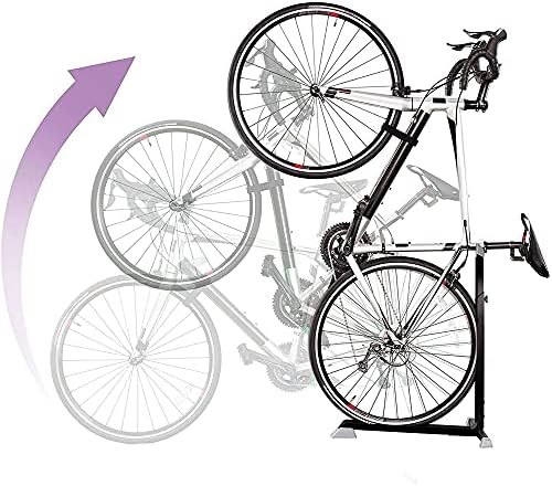 Bike Nook Vertical Bike Stand & Rack - Freestanding, Upright Floor Stand for Indoor Bike Storage - Garages & Apartment