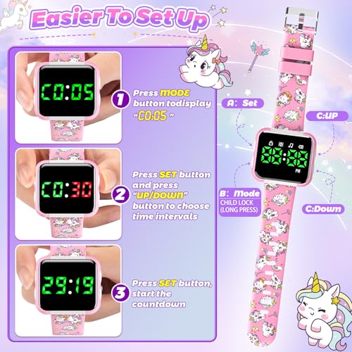 Potty Training Watch for Girls Baby Pink2