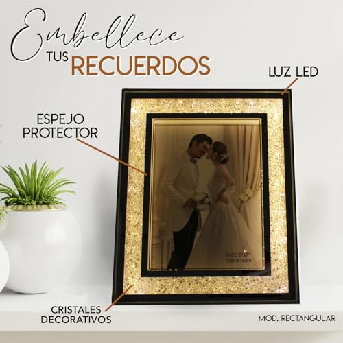 Reviews y listado de Portarretratos con Luz LED para comprar hoy. 17 Imagen adicional