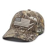 Outdoor Cap Men's Camouflage Americana Cap, One Size