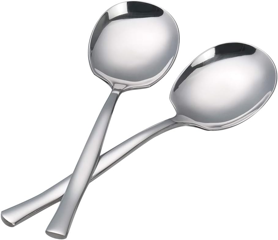 Rinboat 6Piece Large Stainless Steel Serving Spoons Amazon.ca Home