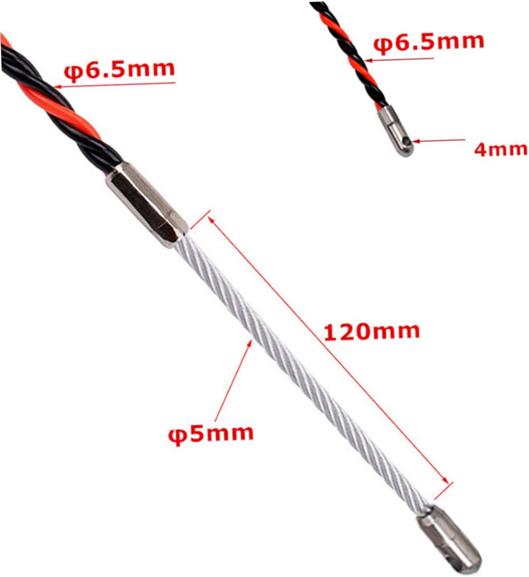 DOITOOL 1set Threading Tool for Electricians Wire Puller Device Tool Accessories for Cable Installation and Construction Tasks Efficient Wire Threading Apparatus
