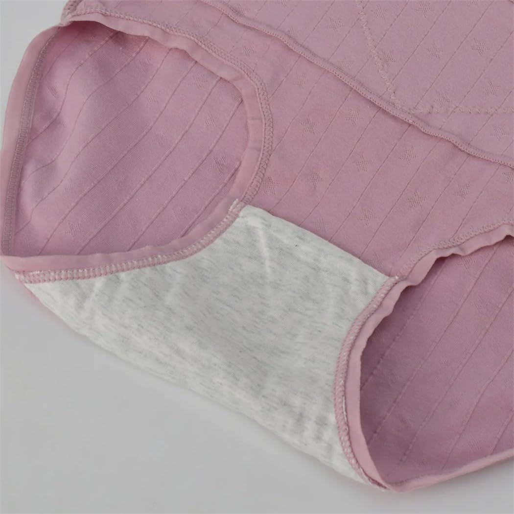 Mutandine da donna in cotone a vita alta a triangolo con decorazione in pizzo traspirante elasticizzato