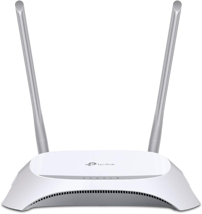 TP-Link 300 Mbps 3G/4G Wi-Fi Router, 1 UBS 2.0 Port, WPS Button, No Configuration Required, UK Plug (Archer MR3420)