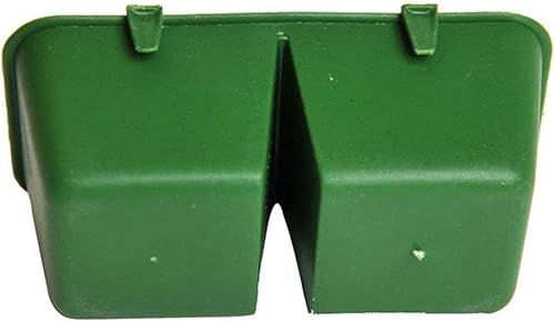 Miniatura 4 de Wontee Vasos de alimentación de semillas de pájaros, cuenco colgante de plástico para aves de corral, loro, paloma, periquito, jaula de periquitos