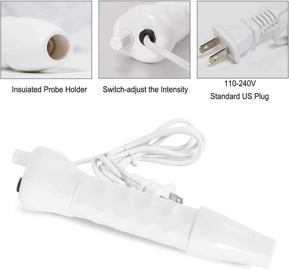 High Frequency Machine, JinhzWin Portable Handheld High Frequency Facial Machine with 4 Pcs Different Tubes : Beauty & Personal Care