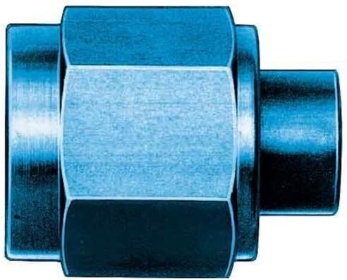 Aeroquip FCM3741 Blue Anodized Aluminum -08AN Tube Cap Fitting
