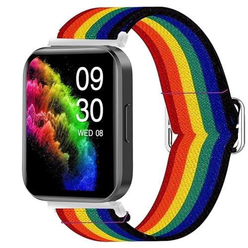 Bracelet Ruimen D1 H1 nylon 22mm montre connectée rechange réglable homme