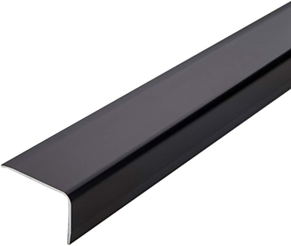 Threshold Strip 3 Pcs 0.9M Length L Shape Aluminum Stair Anti Slip Nosing 35x20MM Angle Step Edge Stairs Profiles Non Slip Stair Edge Nosing (Color : Silver Size : 3.5x2x90cm)