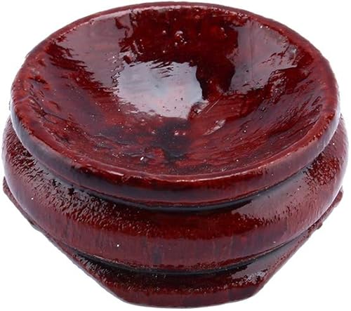 Miniatura 5 de Bola de cristal de cuarzo azul real con base de soporte, esfera curativa rara asiática de 1.575 in