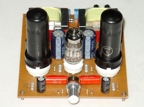 Gowe HiFi Stereo 2.0 Channel Booster Power Board Tube 6 N2 + 6 N9 N Class A DIY Kit