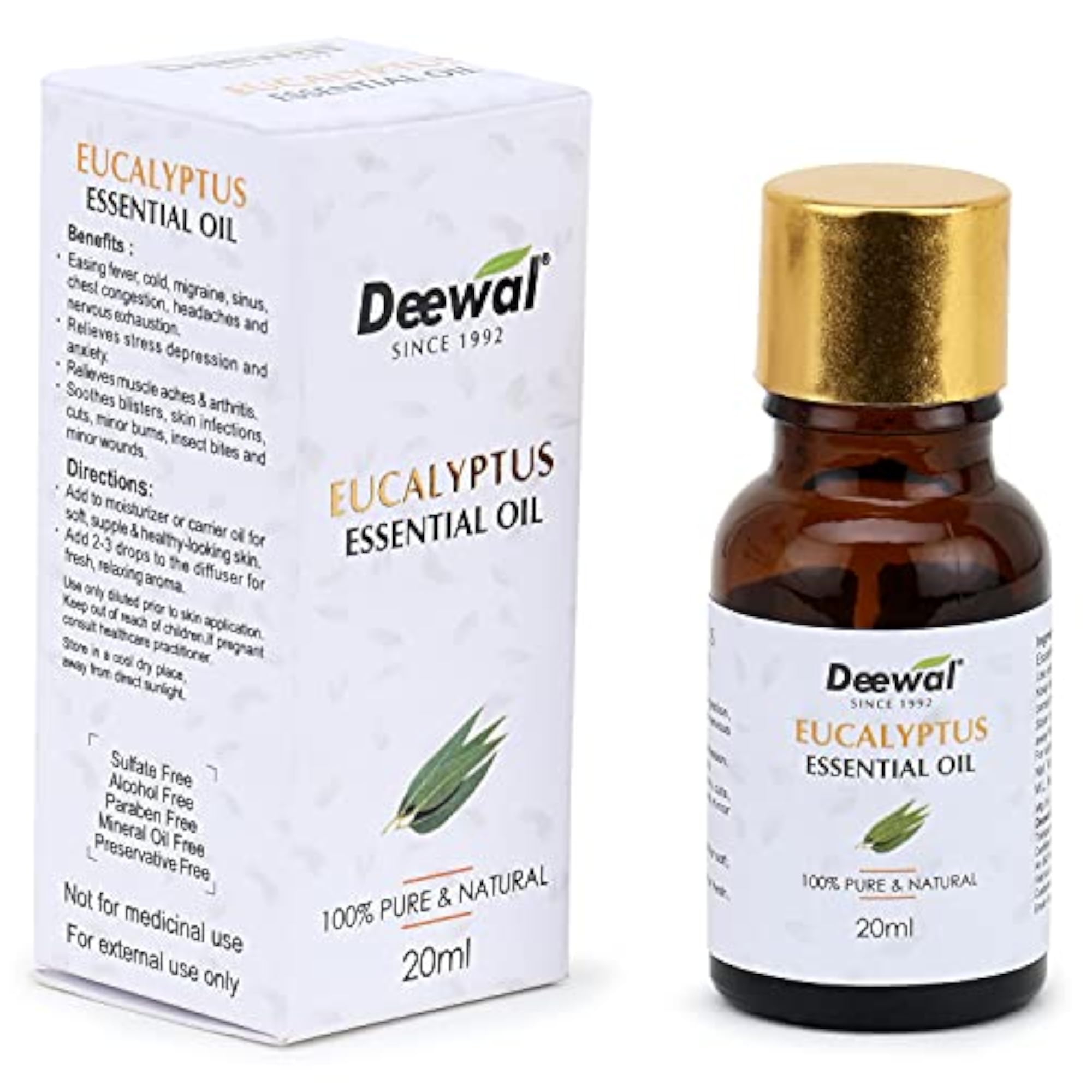Deewal Natural Combo Pack of Essential Aromatherapy