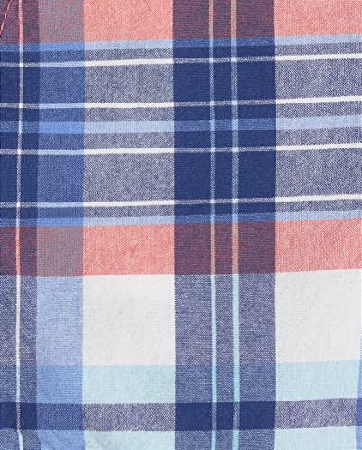 The Children's Place Baby And Toddler Boys Printed Chino Shorts, Blue/Orange Plaid, 12-18 Months #TOP1