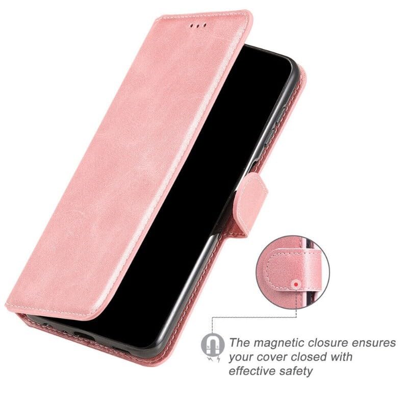 Étui compatible avec Samsung Galaxy A05 pour éviter les rayures d'écran avec cuir bleu