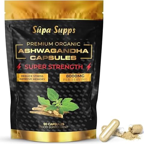 Organic Ashwagandha Capsules for Stress Relief Cover