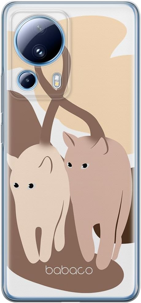 Babaco ERT Group Mobile Phone case for Xiaomi 13 LITE/CIVI 2 Original and Officially Licensed Pattern Cats 002 optimally adapted to The Shape of The Mobile Phone, case Made of TPU